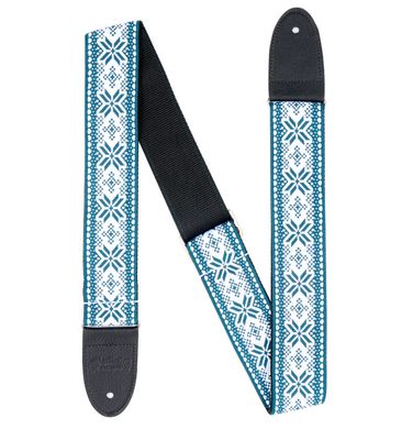 Martin 2" Jacquard Guitar Strap,  Snowhead