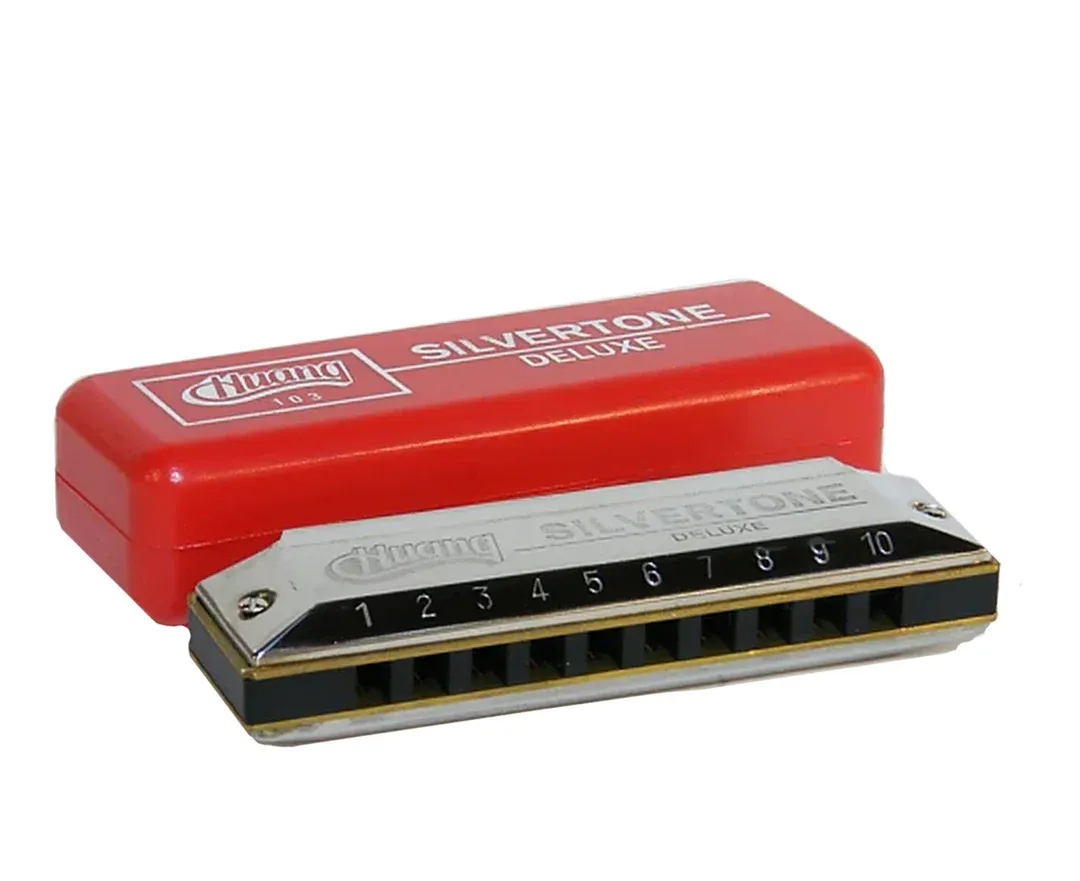 Silvertone Deluxe Harmonica - Key of E