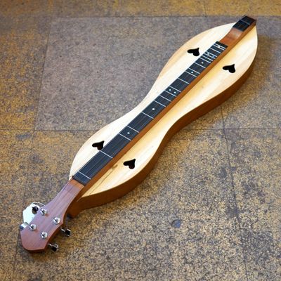 McSpadden 4FH26CSyc-M Sycamore/Cherry Mountain Dulcimer 2022 w/Micarta Fingerboard, Padded Gig Bag