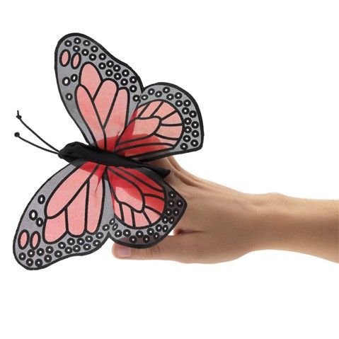 Mini Monarch Finger Puppet