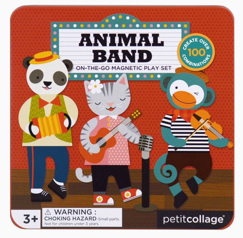 Animal Band On-The-Go Magnetic Play Set
