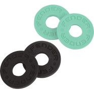 Fender Strap Blocks 4 Pack, Surf Green and Black