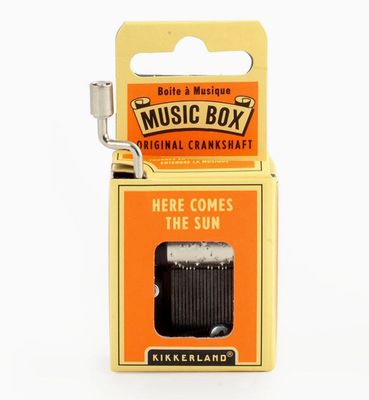 Here Comes the Sun Crank Music Box