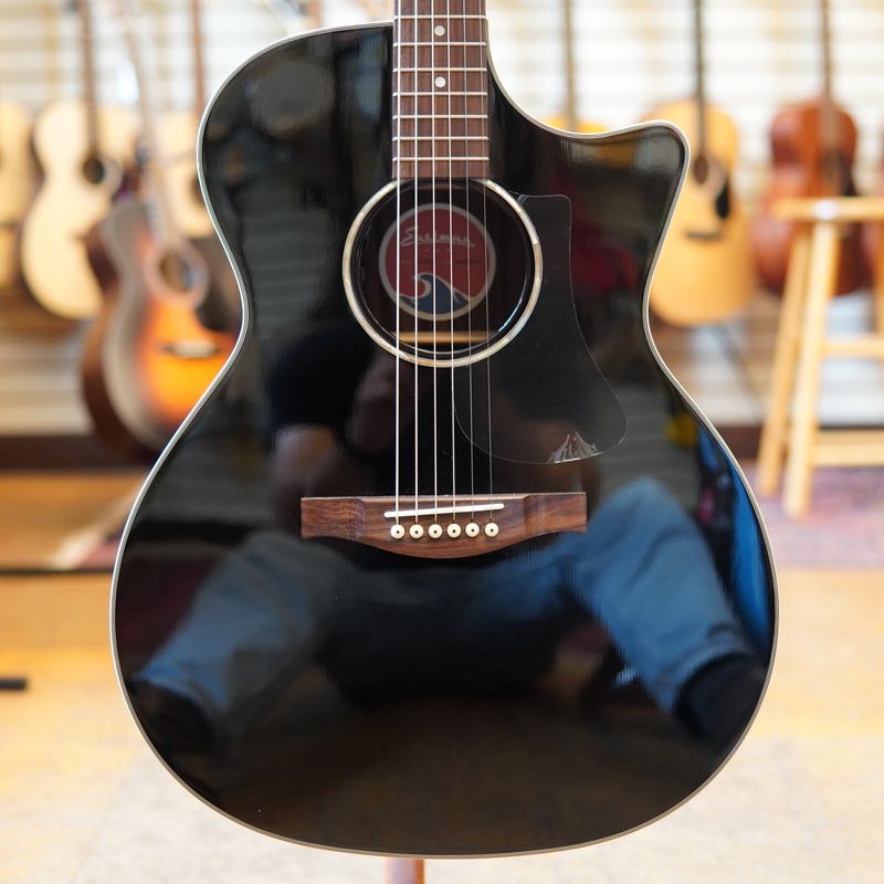 Eastman PCH2-GACE Acoustic-electric Guitar Black w/Padded Gig Bag