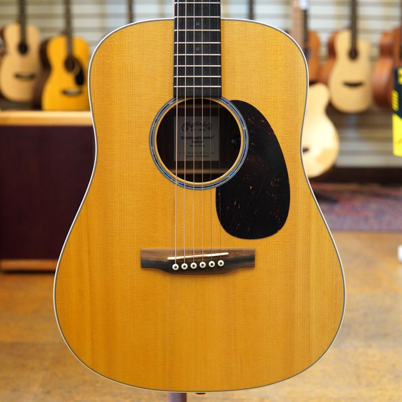 Martin D Jr. E Walnut Acoustic-Electric Guitar w/Softshell Case