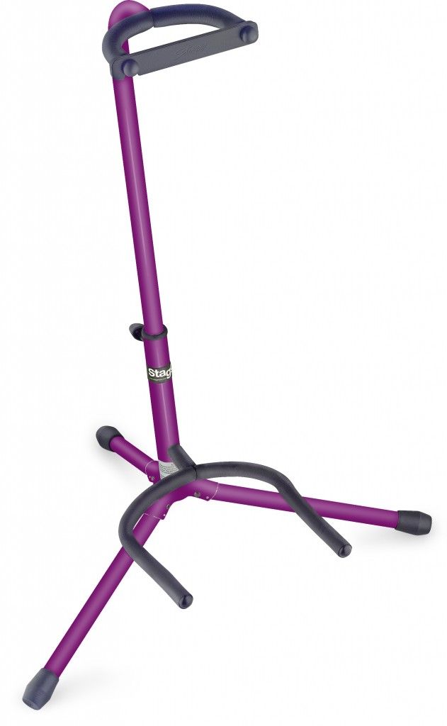 Stagg Standard Instrument Stand, Purple