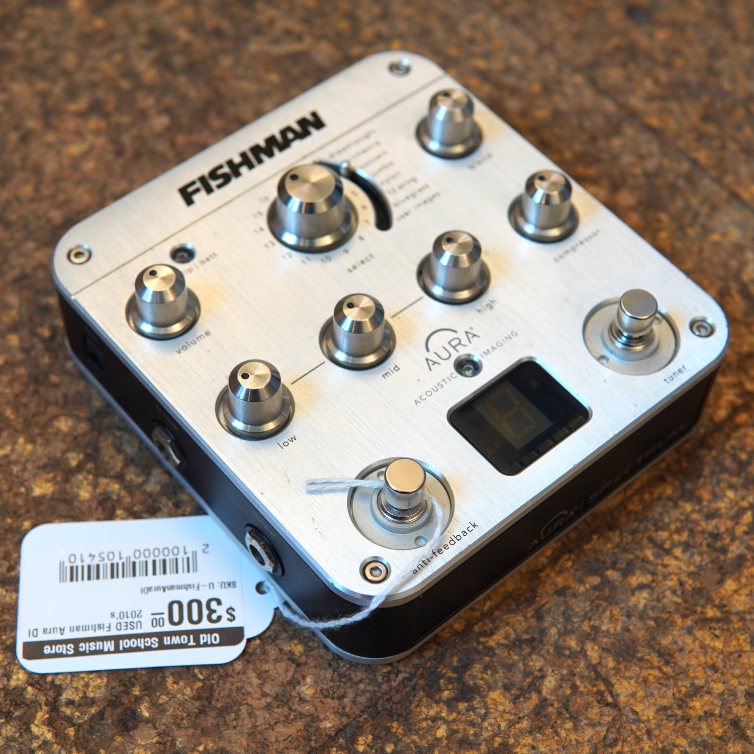 Fishman Aura Spectrum DI Acoustic Imaging Pedal with D.I. Early 2010s
