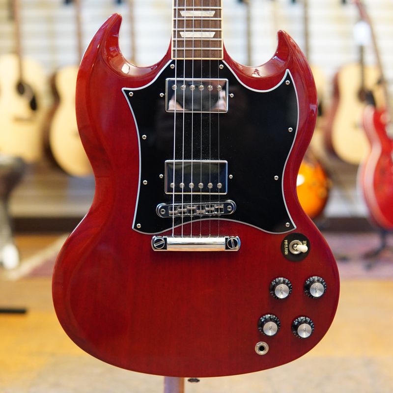 Gibson SG Standard Electric Guitar 2023 Heritage Cherry w/Hard Case