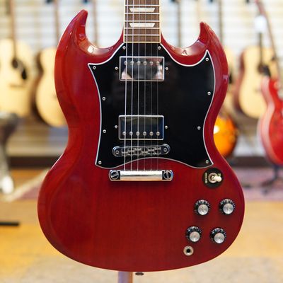 Gibson SG Standard Electric Guitar 2021 Heritage Cherry w/Hard Case