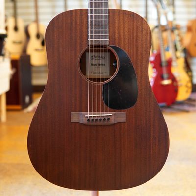 Martin Road Series D-10E Retro Sapele Dreadnought Acoustic-Electric Guitar w/Softshell Case