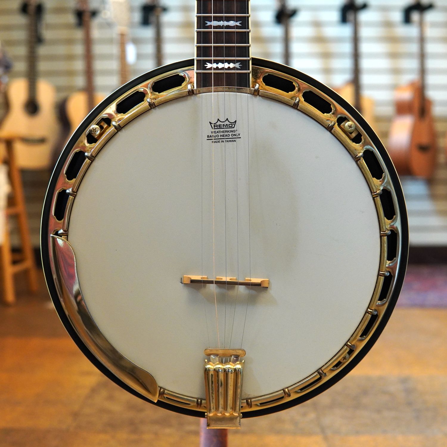 Fender Korea FB-59 Resonator Banjo 2005 w/Hard Case