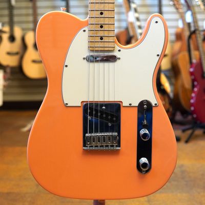 Fender Limited Run Player Telecaster Electric Guitar 2021 Pacific Peach