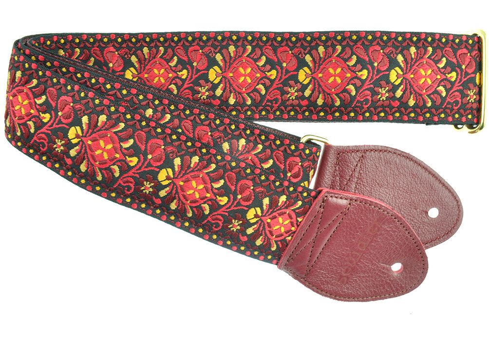 Souldier 2" Guitar Strap, Hendrix Maroon