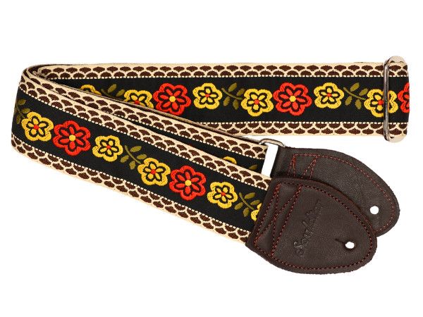 Souldier 2" Guitar Strap, Marigold Orange
