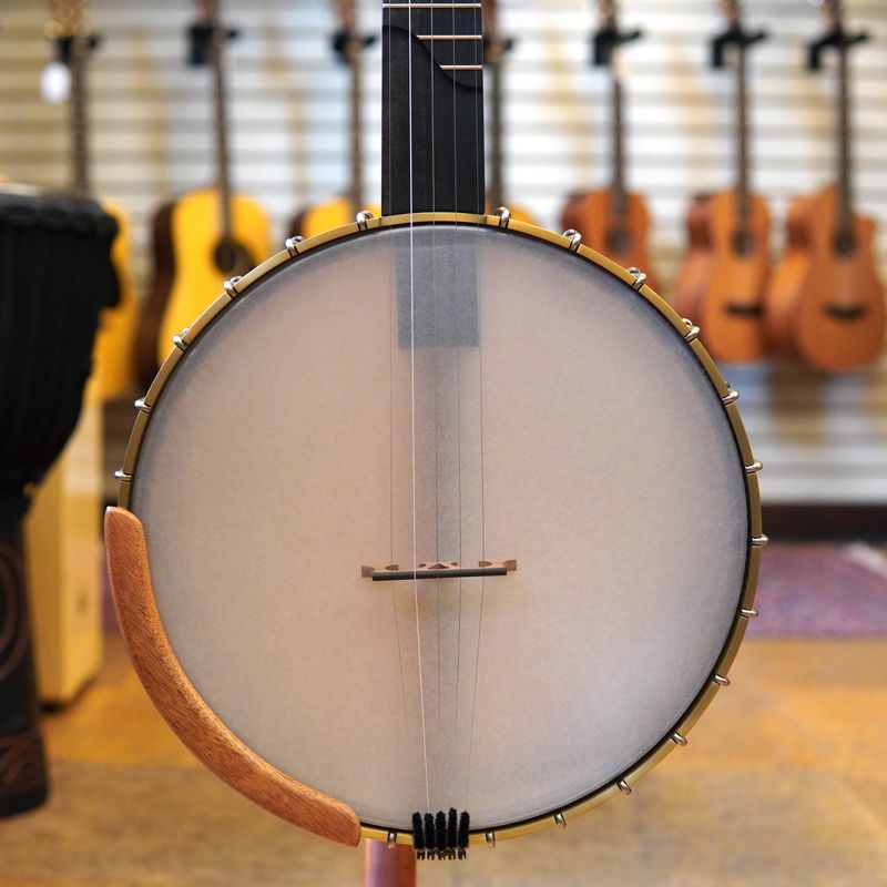 OME Alpha 12" 26-Bracket Open Back 5-String Banjo with Spikes w/Hard Case