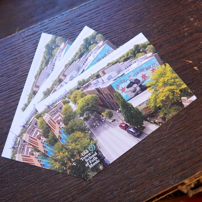 Limited Run John Prine "How Lucky" Mural 4x6" Photo Postcard