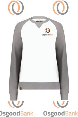 OB- LADIES IVY LEAGUE FLEECE CREW 223490