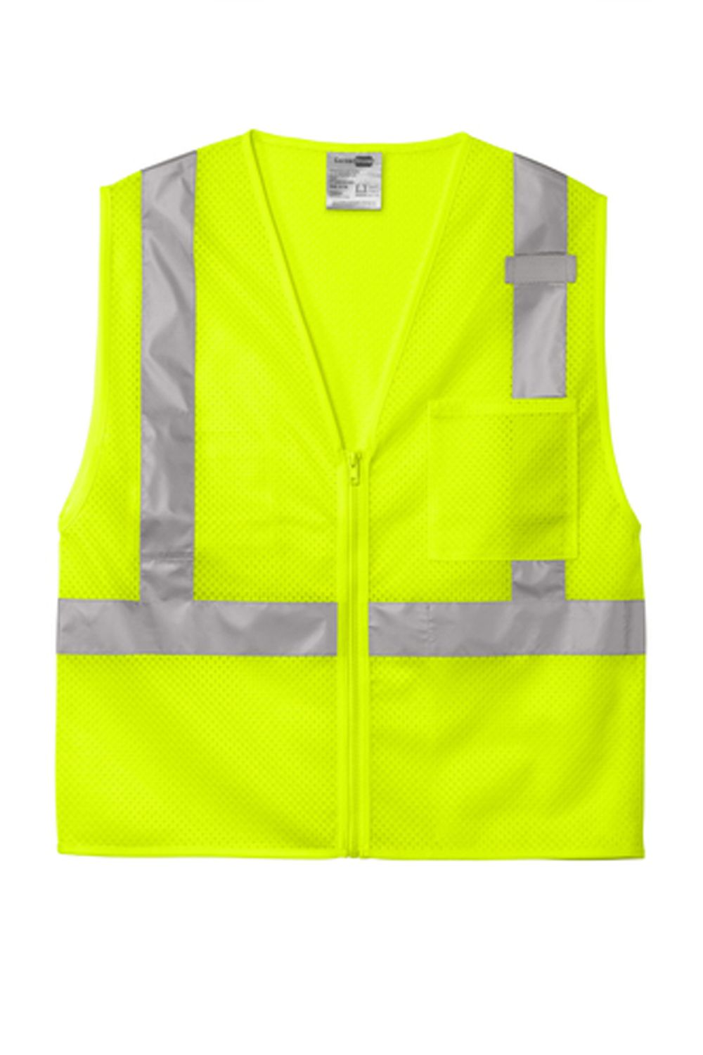 CTS _ ANSI 107 Class 2 Mesh Zippered Safety Vest