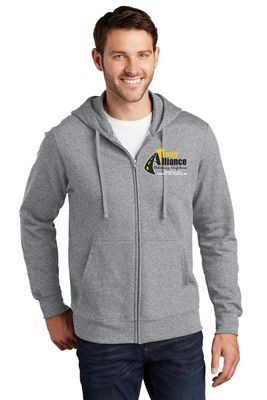 Trans Alliance _TALL Full Zip Hooded Sweatshirt PC90ZHT