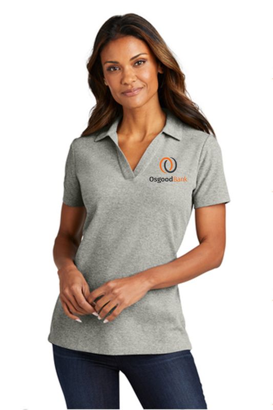 OB - LADIES Port Authority C-FREE  Cotton Blend Pique Polo LK867