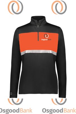 OB- LADIES PRISM BOLD 1/4 ZIP PULLOVER 222791