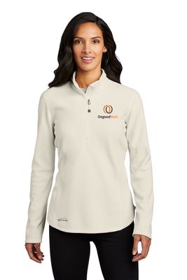 OB - Eddie Bauer® Ladies 1/2-Zip Microfleece Jacket EB227