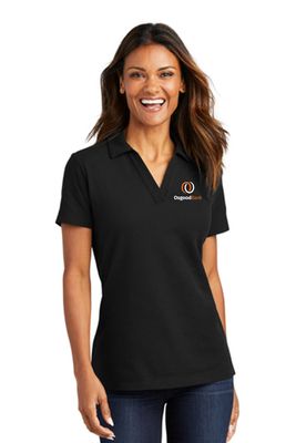 OB - LADIES Port Authority C-FREE  Cotton Blend Pique Polo LK867