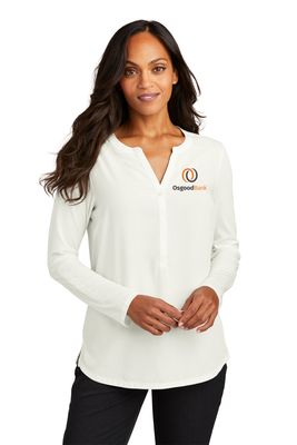 OB -Port Authority® Ladies Concept Henley Tunic LK5432