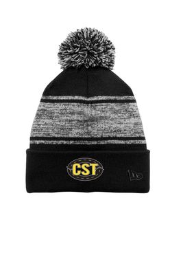 CTS _ Chilled Pom Beanie Black/Graphite NE909