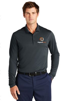 OB- Nike Dri-FIT Micro Pique 2.0 Long Sleeve Polo NKDC2104