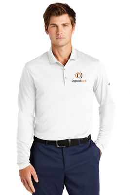 OB- Nike Dri-FIT Micro Pique 2.0 Long Sleeve Polo NKDC2104