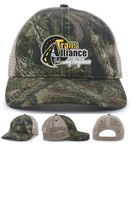 Trans Alliance _ VINTAGE CAMO SOFT TRUCKER SNAPBACK CAP 637C