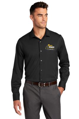 Trans Alliance_City Stretch Long Sleeve Button Up W680