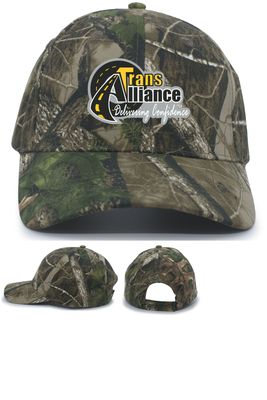 Trans Alliance _ STRUCTURED CAMO HOOK-AND-LOOP ADJUSTABLE CAP 690C
