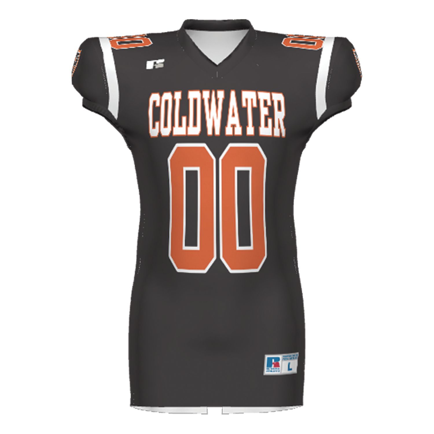 Sublimated Football Jersey _ Coldwater