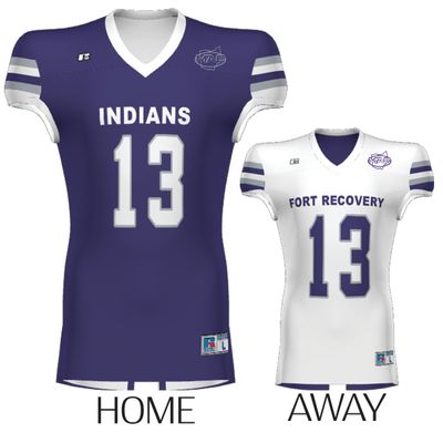 Reversible Sublimated Football Jersey _ Fort Recovery
