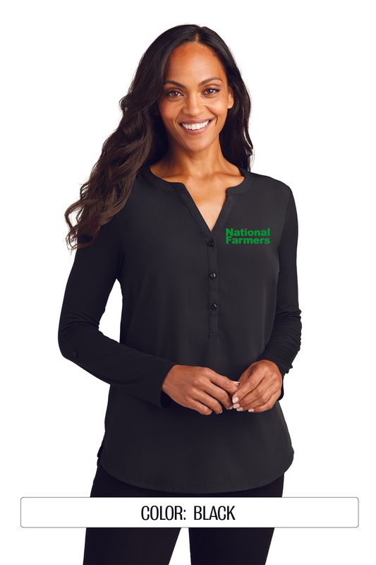 NF-Port Authority® Ladies Concept Henley Tunic LK5432