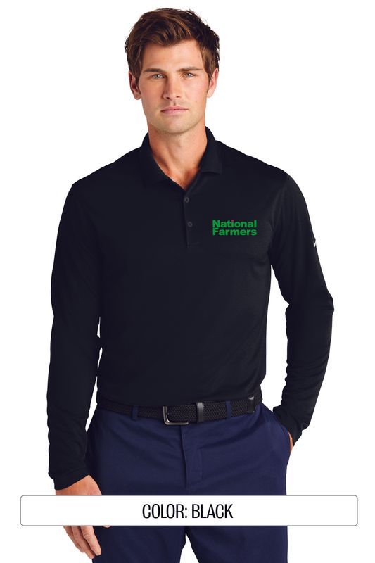 NF - Nike Dri-FIT Micro Pique 2.0 Long Sleeve Polo NKDC2104