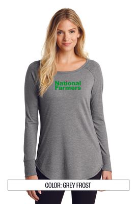 NF - District ® Women’s Perfect Tri ® Long Sleeve Tunic Tee DT132L