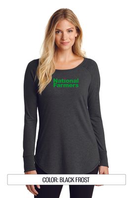 NF - District ® Women’s Perfect Tri ® Long Sleeve Tunic Tee DT132L