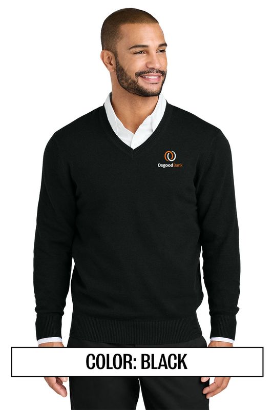 OB - Port Authority Easy  Care V-Neck Sweater OBSW2850
