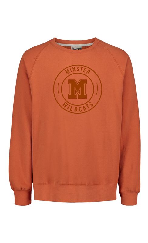 Minster - MV Sport - Vintage Fleece Raglan Crewneck Sweatshirt - 17116M