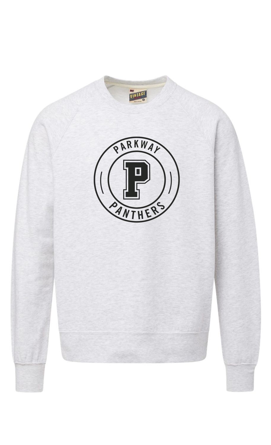 Parkway - MV Sport - Vintage Fleece Raglan Crewneck Sweatshirt - 17116P