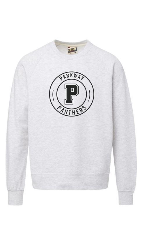 Parkway - MV Sport - Vintage Fleece Raglan Crewneck Sweatshirt - 17116P