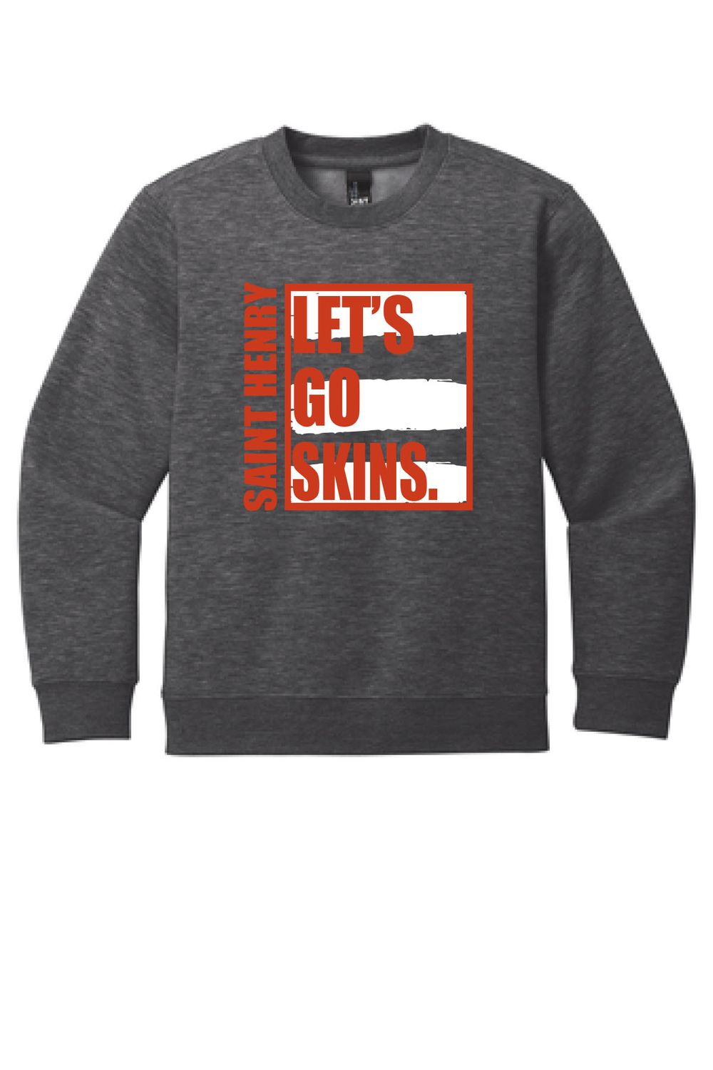 ST HENRY District® Youth V.I.T.™ Fleece Crew _ LET&#39;S GO  DT6104Y