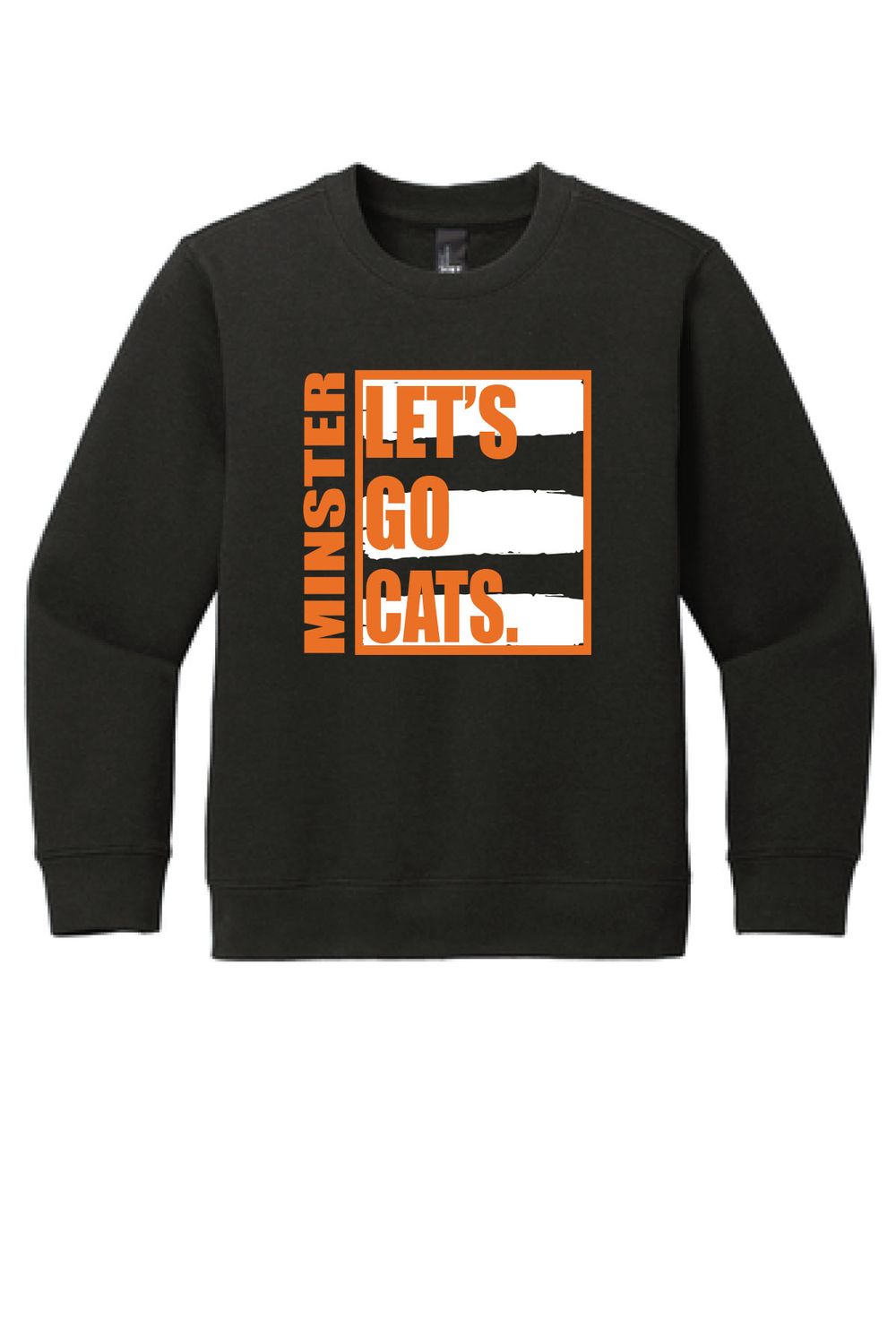 MINSTER District® Youth V.I.T.™ Fleece Crew _ LET&#39;S GO  DT6104Y
