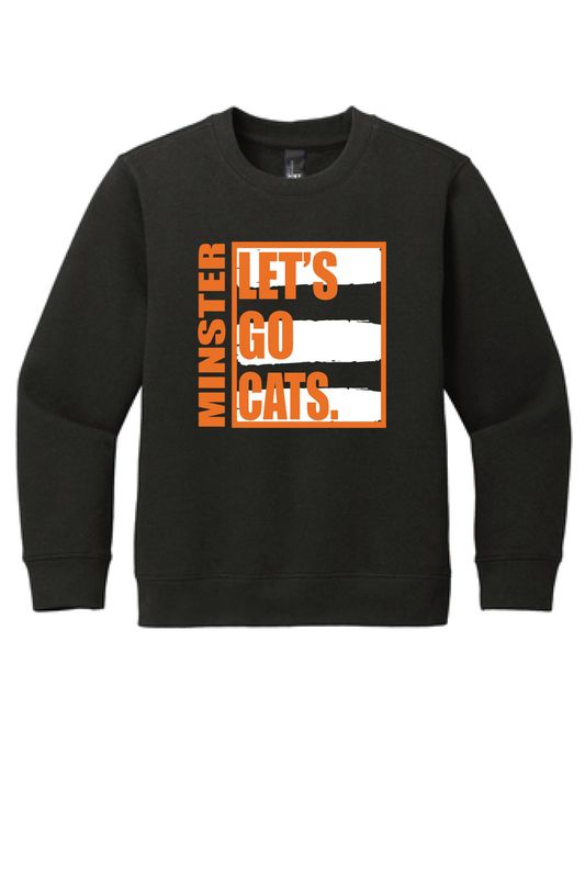 MINSTER District® Youth V.I.T.™ Fleece Crew _ LET&#39;S GO  DT6104Y