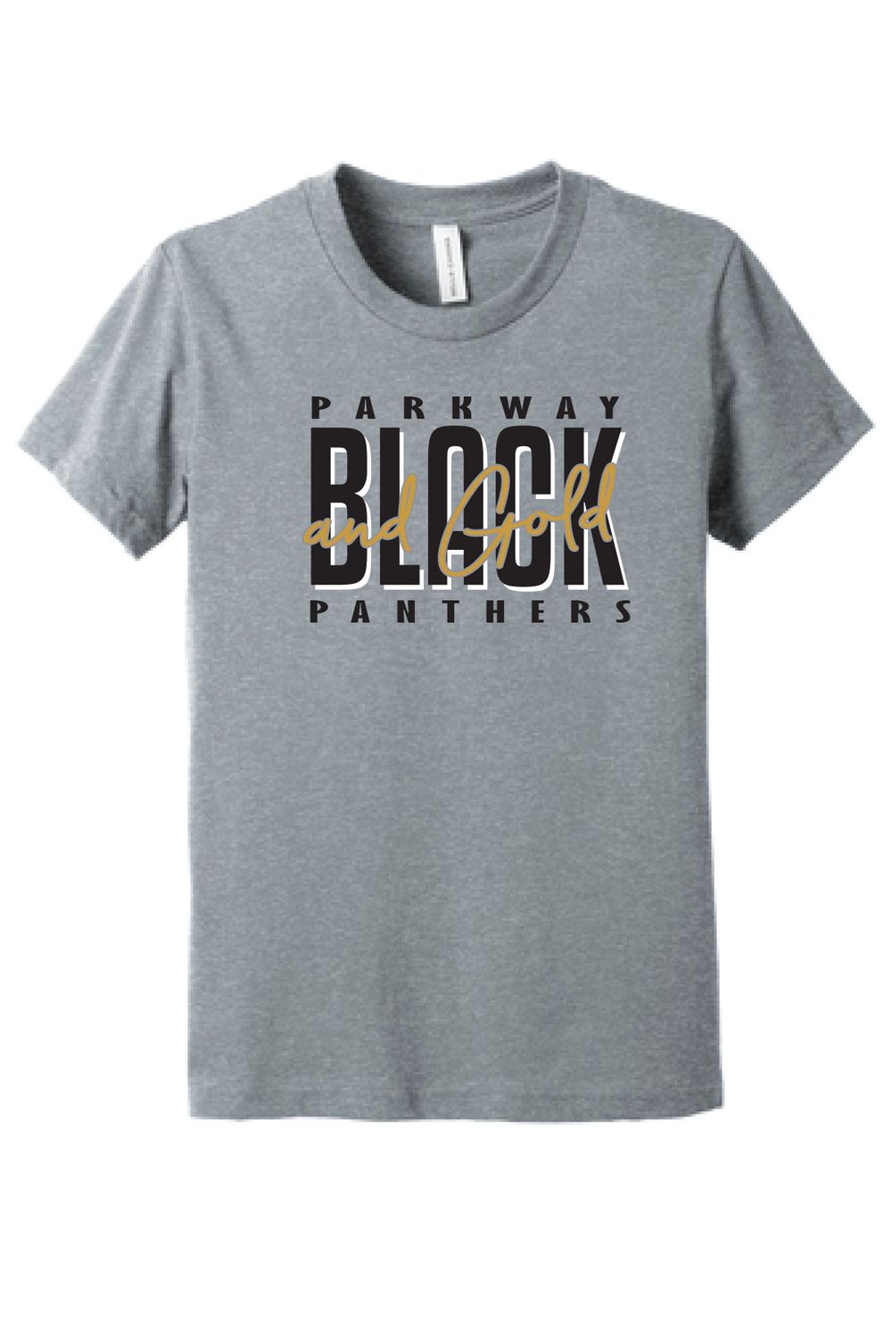 PARKWAY  BELLA+CANVAS ® Youth Triblend Short Sleeve Tee _ VIBES  BC3413Y