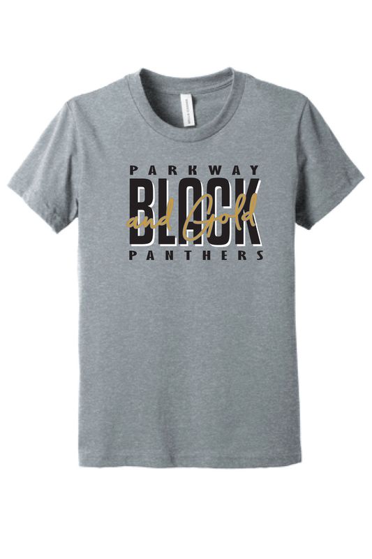 PARKWAY  BELLA+CANVAS ® Youth Triblend Short Sleeve Tee _ VIBES  BC3413Y