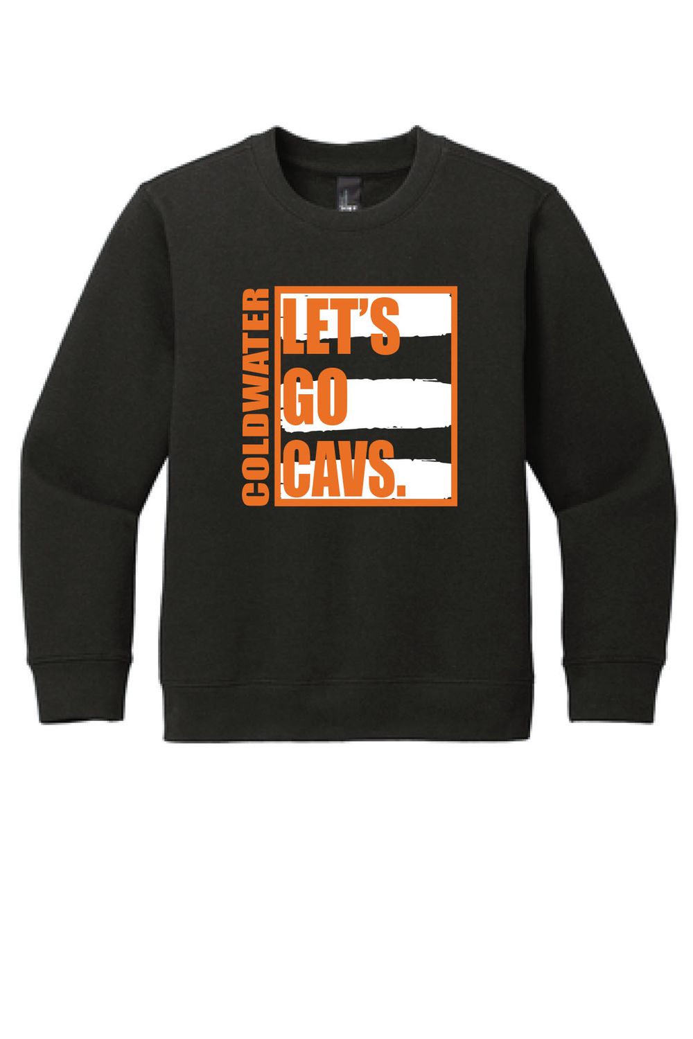 COLDWATER District® Youth V.I.T.™ Fleece Crew _ LET&#39;S GO  DT6104Y